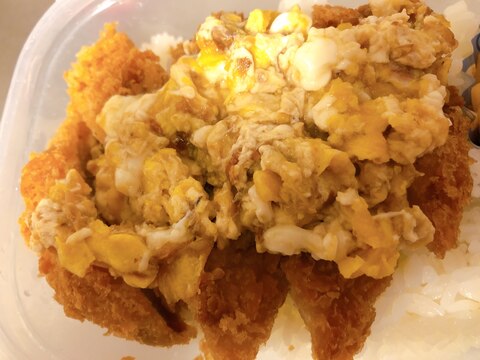 簡単カツ丼！お弁当に！！